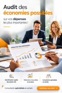 Audit des économies possibles visuel professionnel