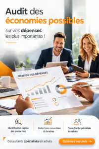 Audit des économies possibles visuel professionnel