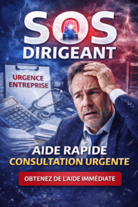 SOS dirigeant – Aide urgente pour chef d’entreprise en difficulté avec consultation rapide et accompagnement immédiat.