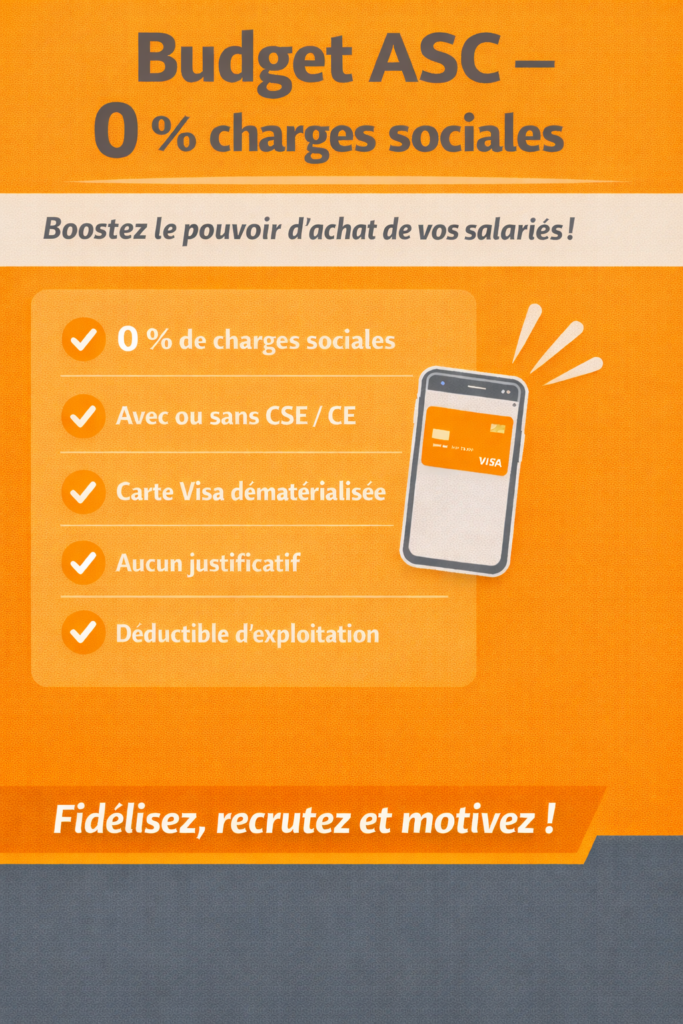 Budget ASC, 0% charges sociales