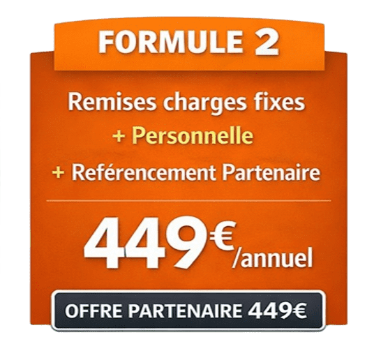 Offre Formule 2, 449€ annuel